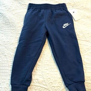Boys Nike Sweatpants (new w/ tags) 3-4 Yr old (4T)